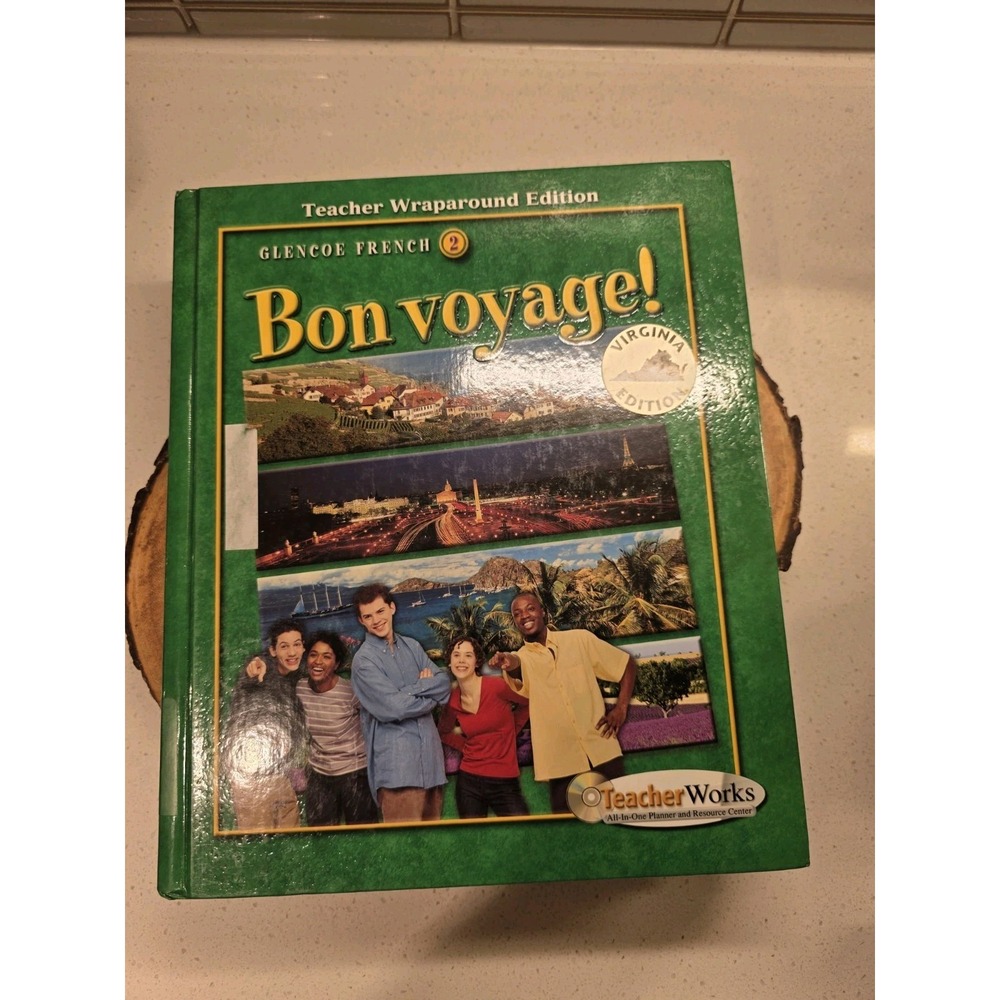 Glencoe French Bon voyage! Level 2 Teacher Wraparound Interactive Ed HC 2005